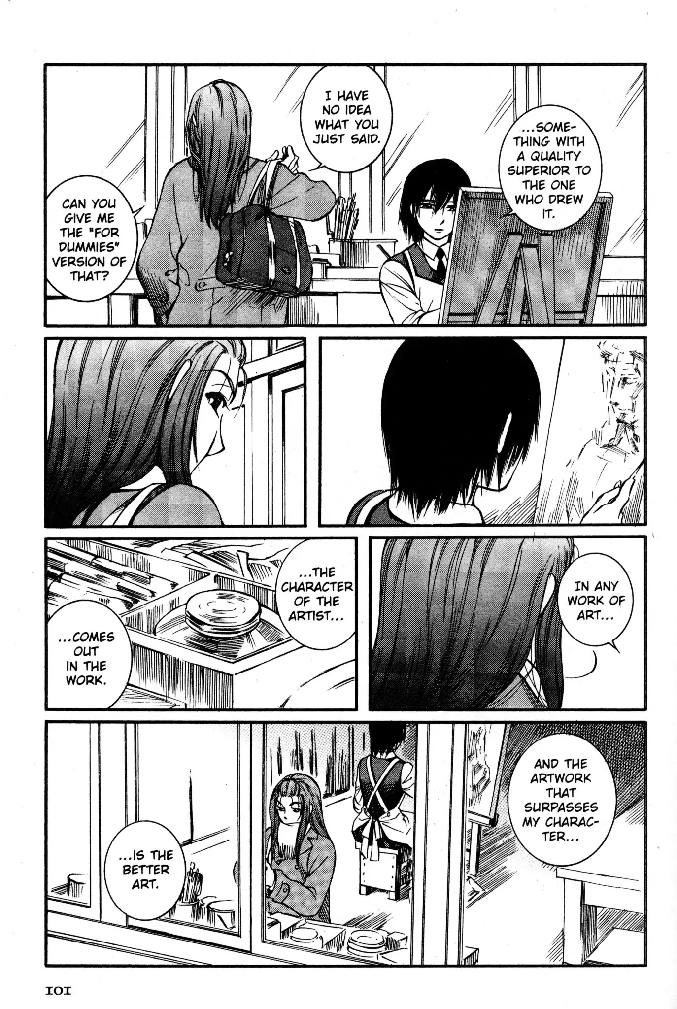 Kaoru Mori: Anything and Something Chapter 11 page 19 - Chapter 11: Sumire's Flowers [END]