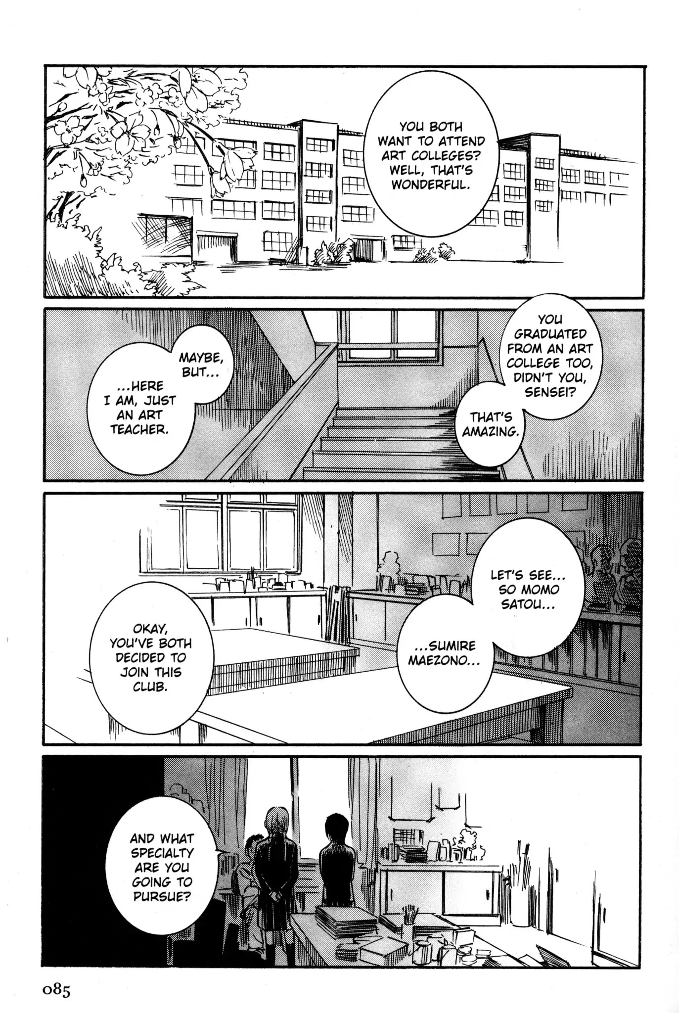 Kaoru Mori: Anything and Something Chapter 11 page 3 - Chapter 11: Sumire's Flowers [END]
