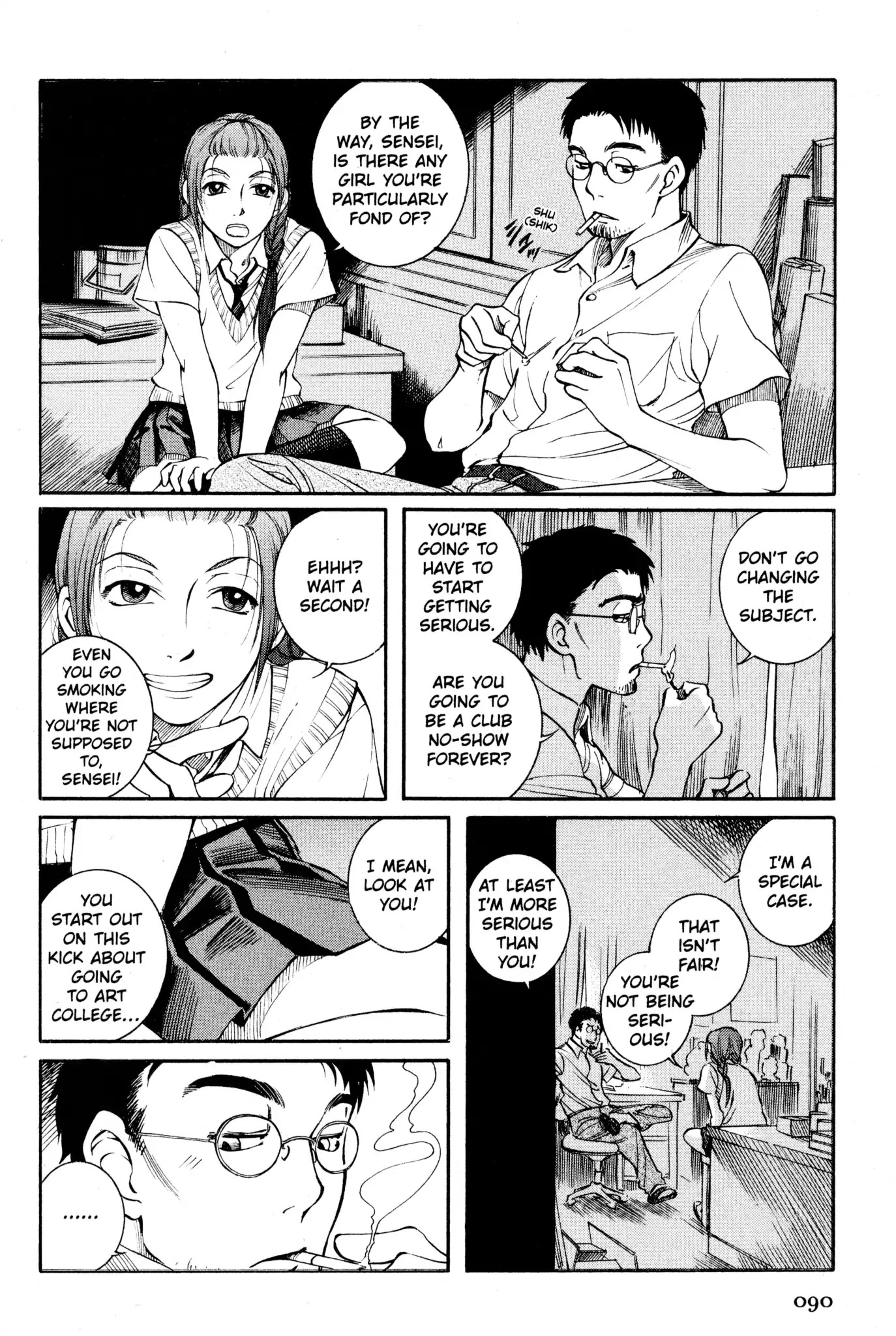 Kaoru Mori: Anything and Something Chapter 11 page 8 - Chapter 11: Sumire's Flowers [END]