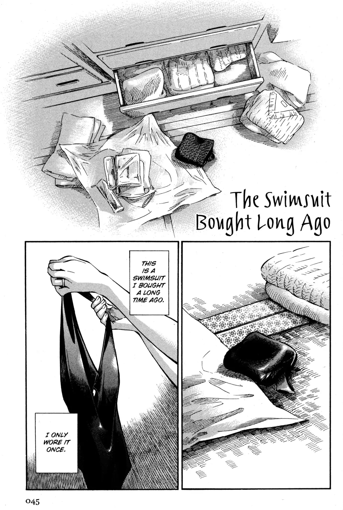 Kaoru Mori: Anything and Something Chapter 5 page 1 - Chapter 5: The Swimsuit Bought Long Ago