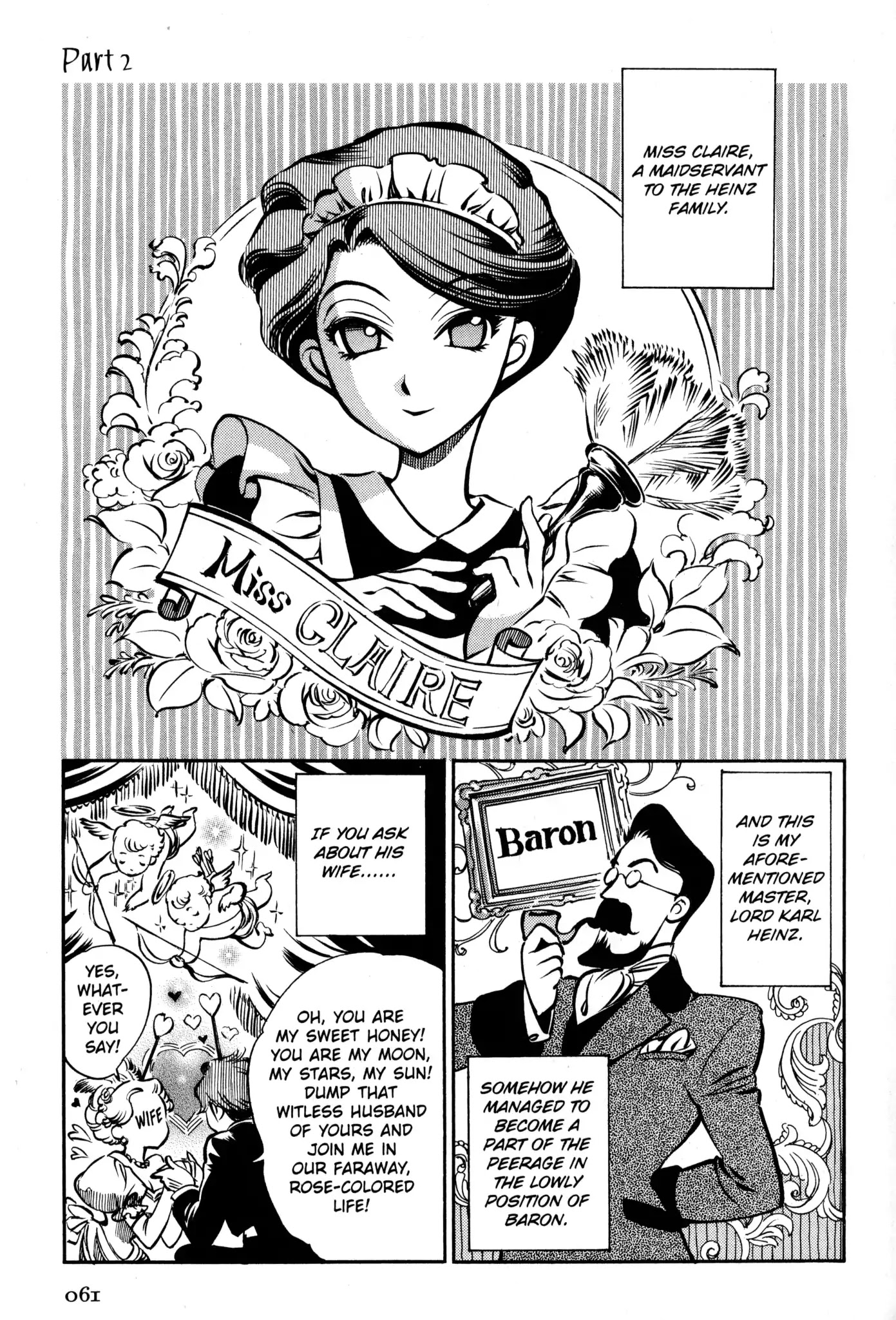 Kaoru Mori: Anything and Something Chapter 7 page 1 - Chapter 7: Miss Claire's Ordinary Daily Life (Part 2)