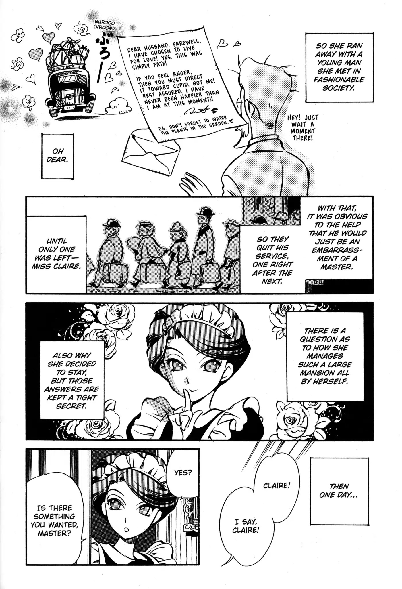 Kaoru Mori: Anything and Something Chapter 7 page 2 - Chapter 7: Miss Claire's Ordinary Daily Life (Part 2)