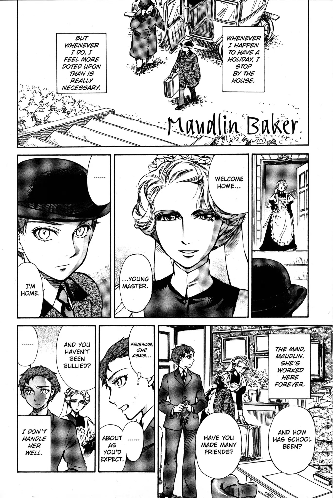 Kaoru Mori: Anything and Something Chapter 9 page 1 - Chapter 9: Maudlin Baker