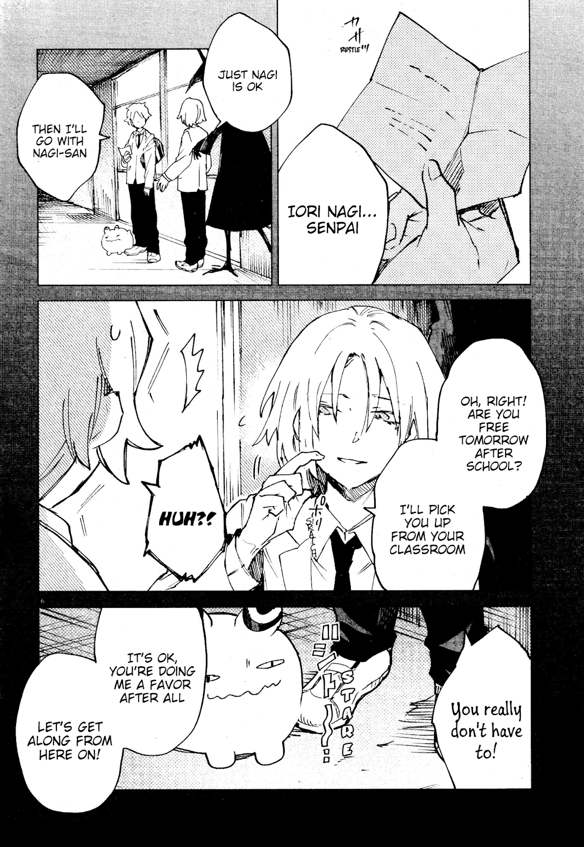 Kara no Kioku Chapter 10 page 6 - Chapter 10: Heart Desolation