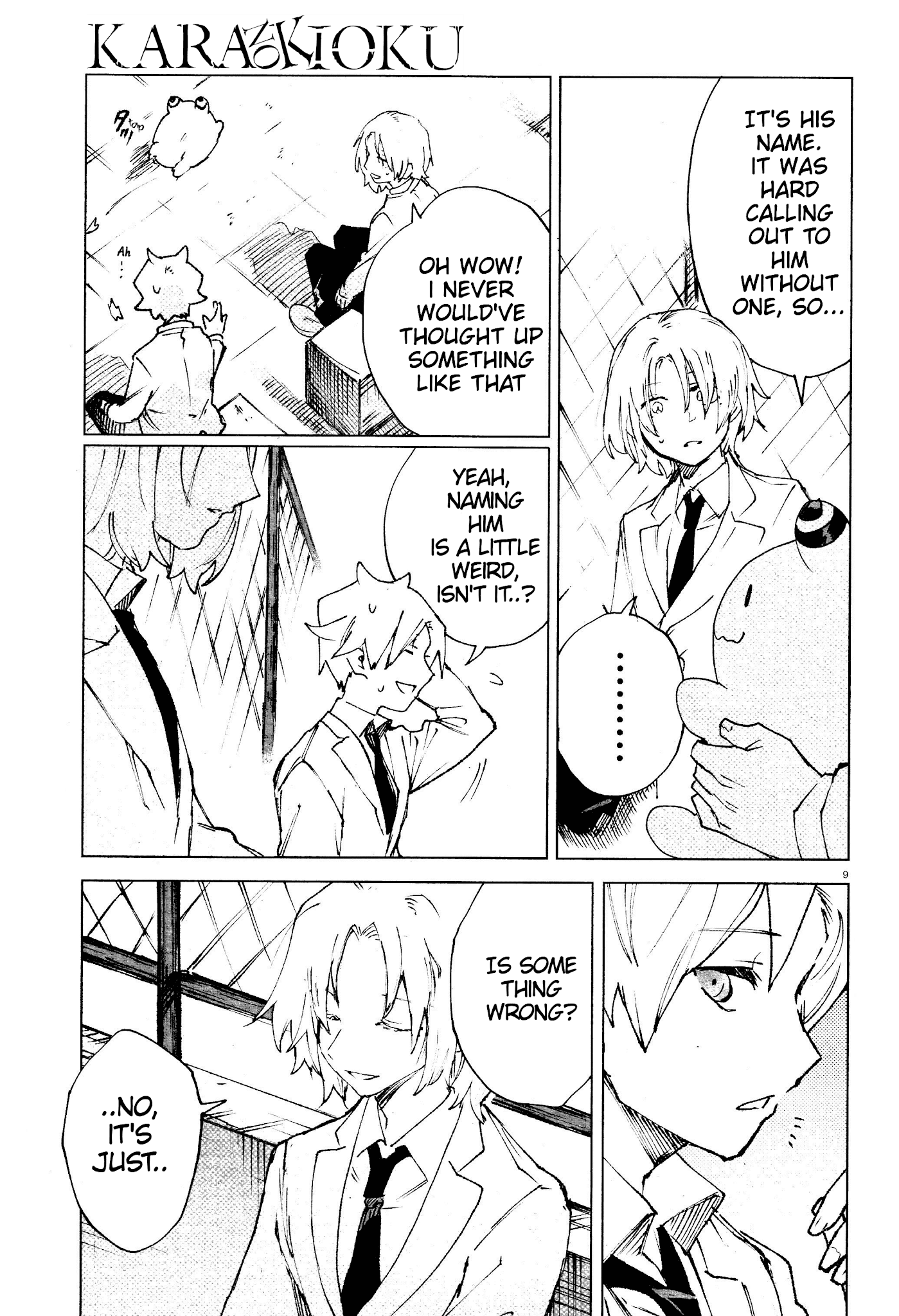 Kara no Kioku Chapter 10 page 9 - Chapter 10: Heart Desolation