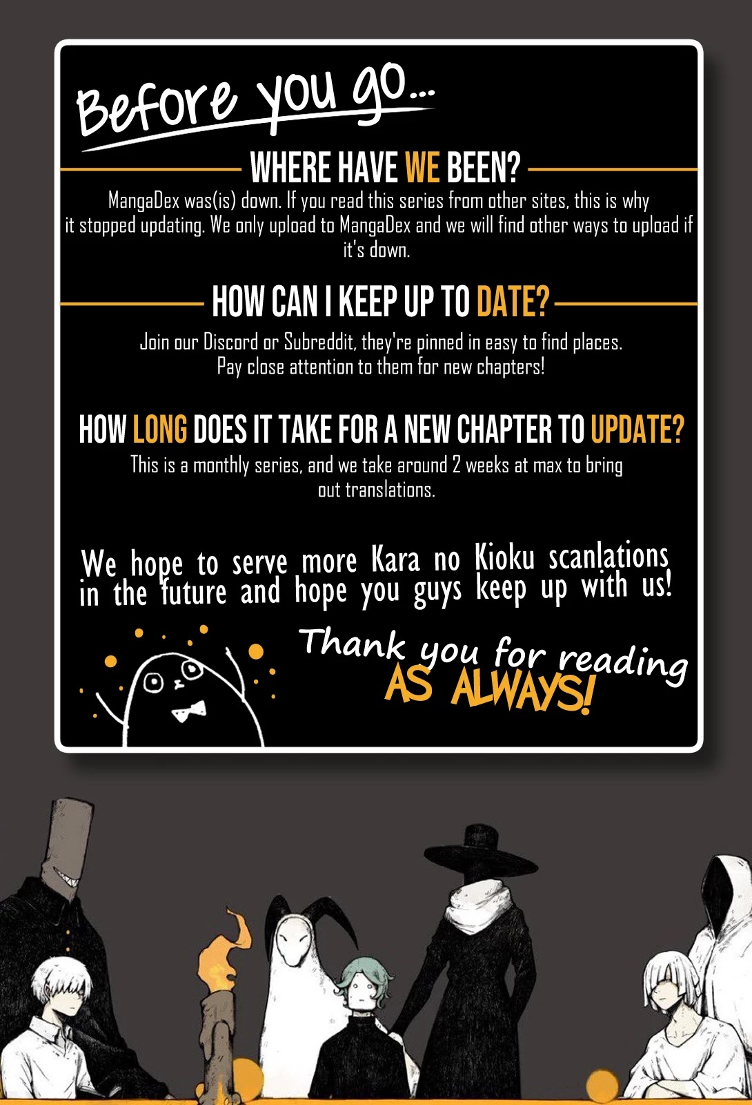 Kara no Kioku Chapter 11 page 20 - Chapter 11: Friend