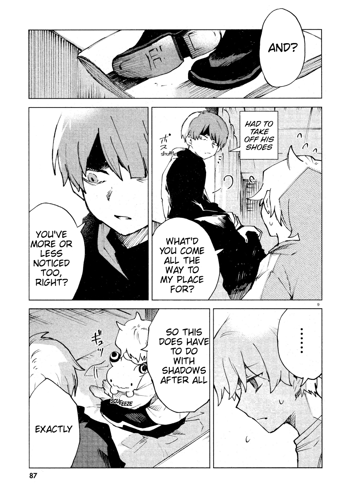 Kara no Kioku Chapter 12 page 9 - Chapter 12: Rough Seas