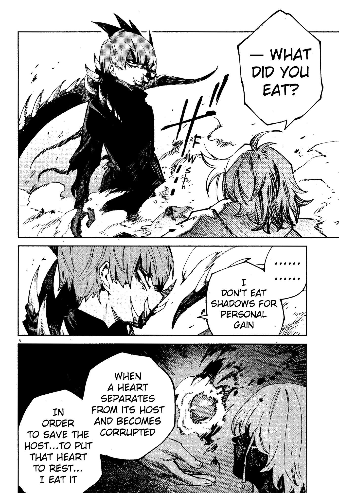 Kara no Kioku Chapter 16 page 8 - Chapter 16: How to Eat Life