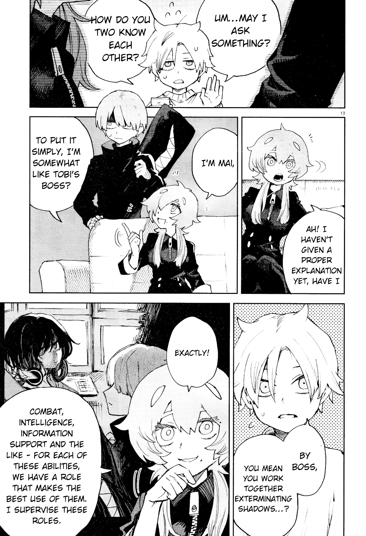 Kara no Kioku Chapter 19 page 14 - Chapter 19: The Visitor