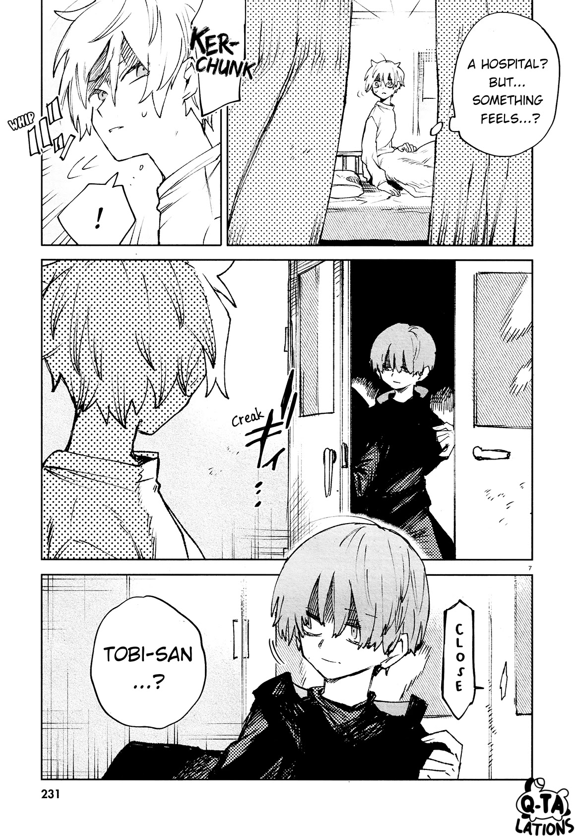 Kara no Kioku Chapter 23 page 9 - Chapter 23: Two Hospital Rooms