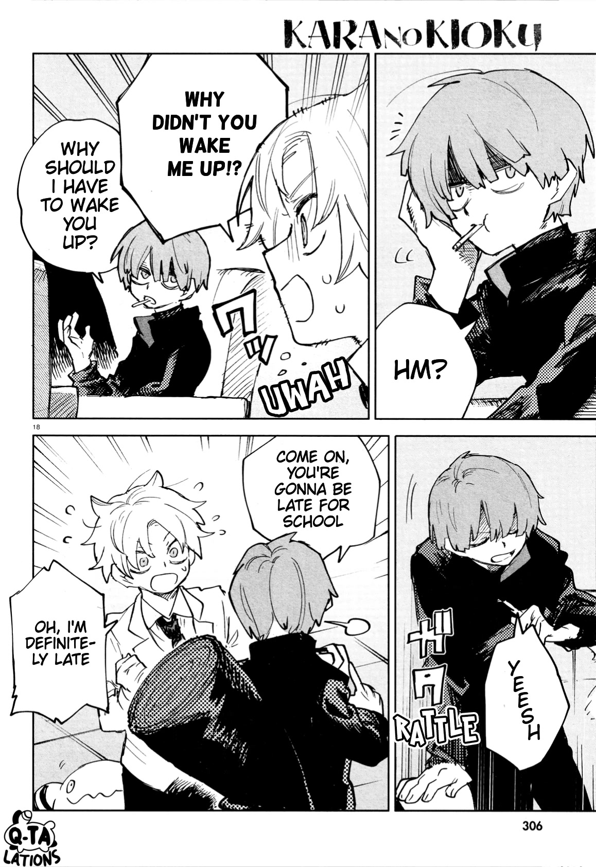 Kara no Kioku Chapter 26 page 20 - Chapter 26: Blind Spot