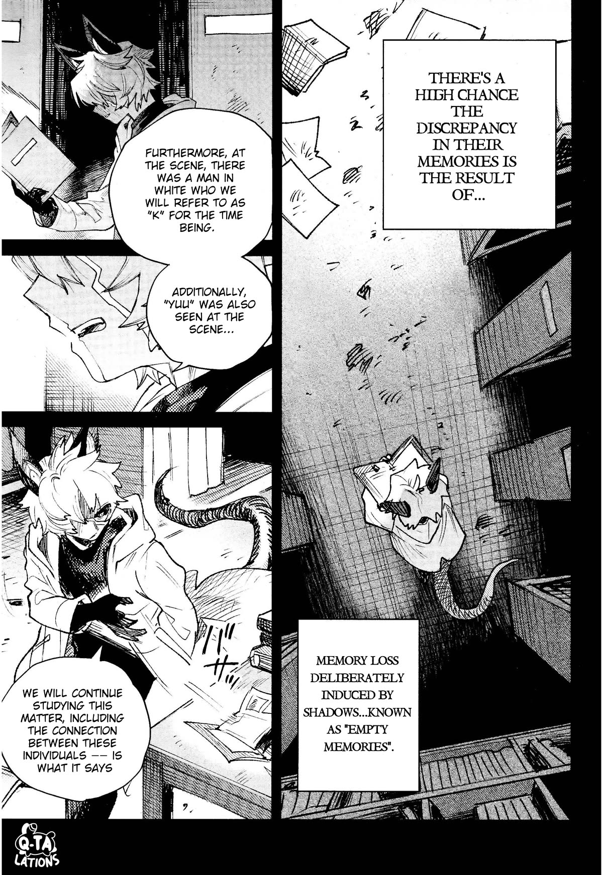 Kara no Kioku Chapter 31 page 9 - Chapter 31: The Fall