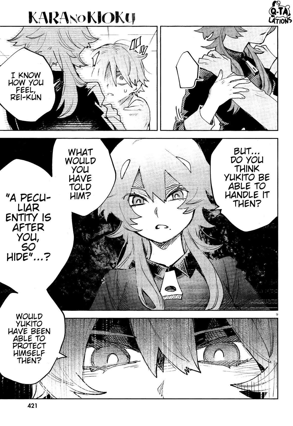 Kara no Kioku Chapter 32 page 10 - Chapter 32: Dark and Light