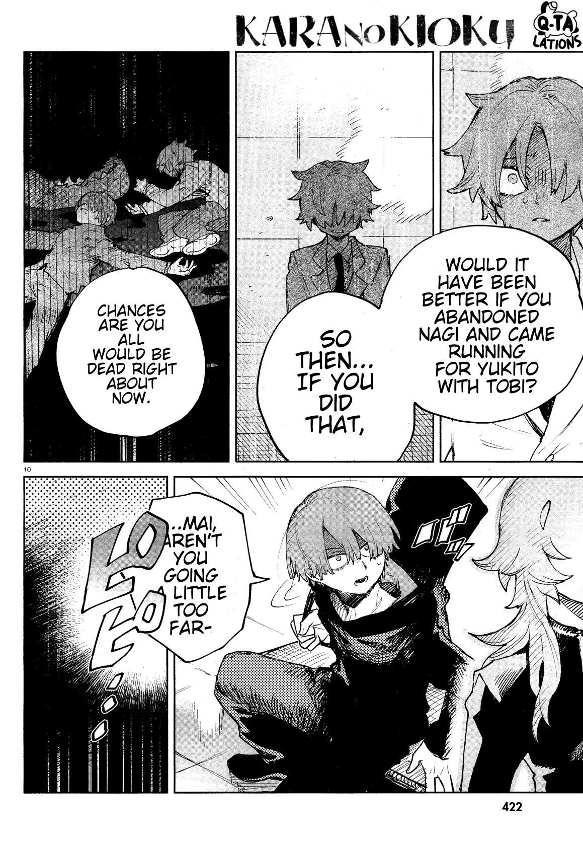 Kara no Kioku Chapter 32 page 11 - Chapter 32: Dark and Light