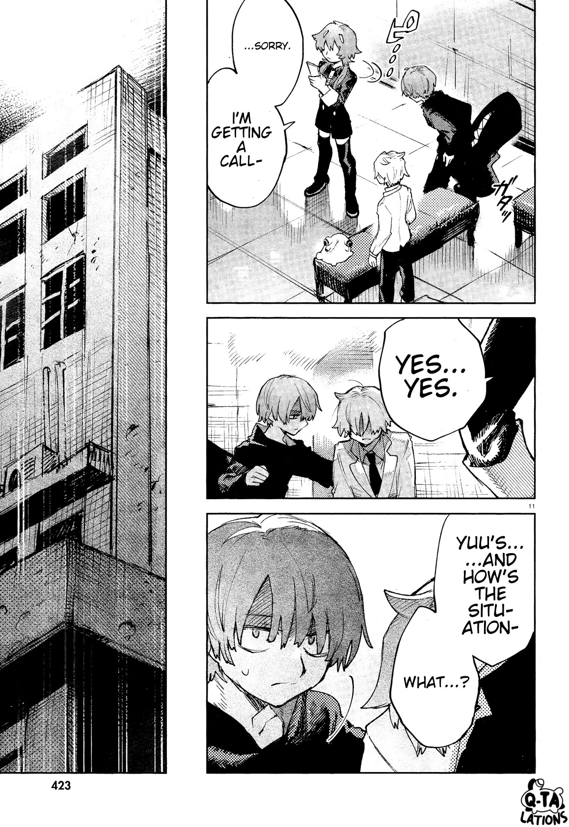 Kara no Kioku Chapter 32 page 12 - Chapter 32: Dark and Light