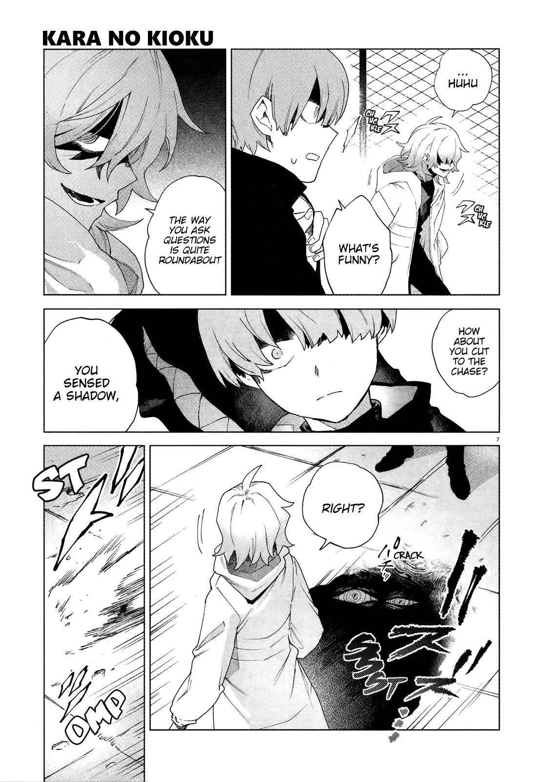 Kara no Kioku Chapter 8 page 9 - Chapter 8: Sprint