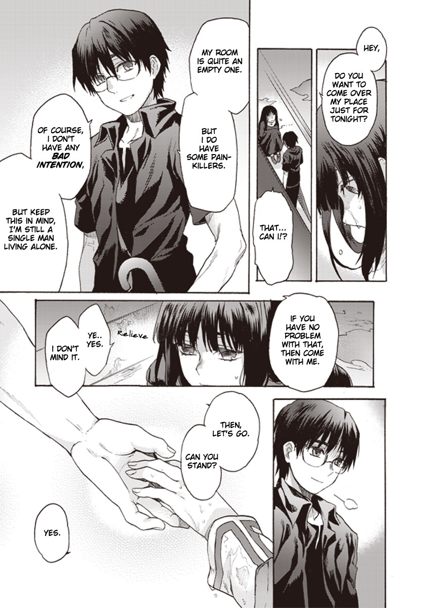 Kara no Kyoukai: The Garden of Sinners Chapter 11 page 15 - Chapter 11: Plot 3 - Remaining Sense of Pain (Ever Cry, Never Life) Part 1