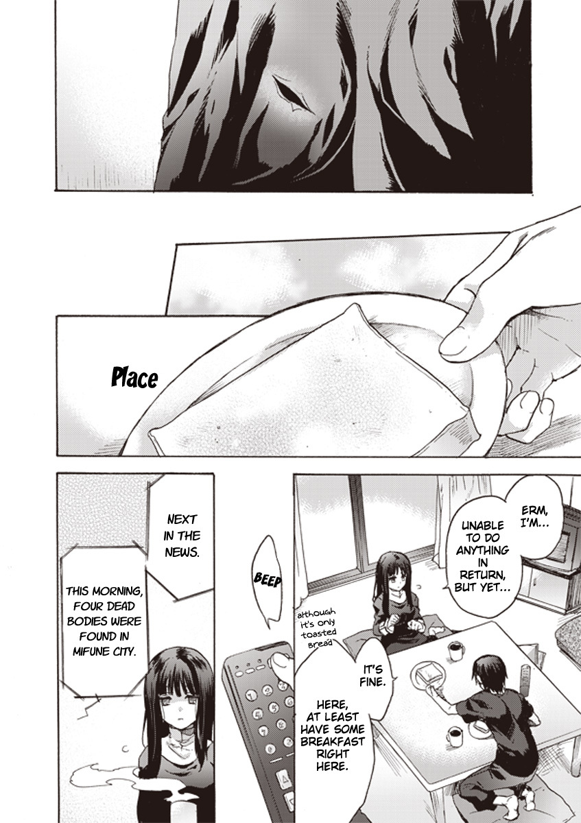 Kara no Kyoukai: The Garden of Sinners Chapter 11 page 20 - Chapter 11: Plot 3 - Remaining Sense of Pain (Ever Cry, Never Life) Part 1