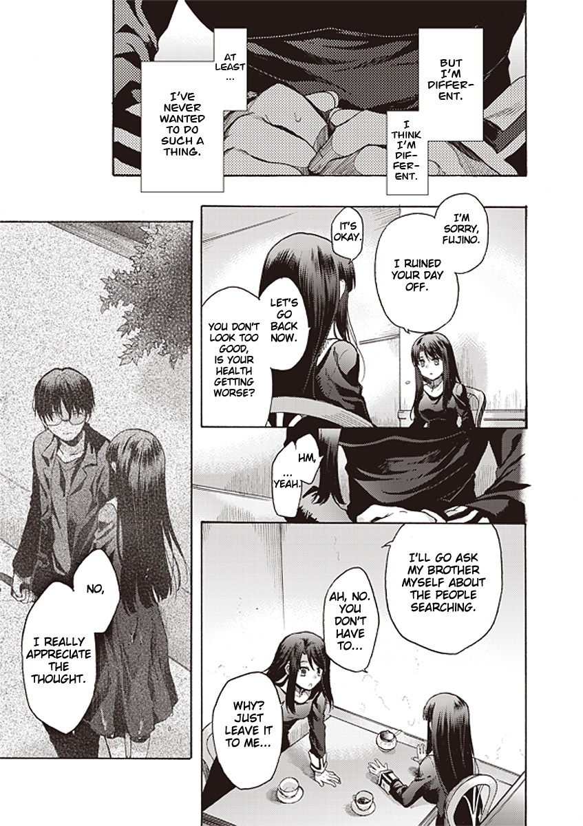 Kara no Kyoukai: The Garden of Sinners Chapter 13 page 17 - Chapter 13: Plot 3 - Remaining Sense of Pain (Ever Cry, Never Life) Part 3