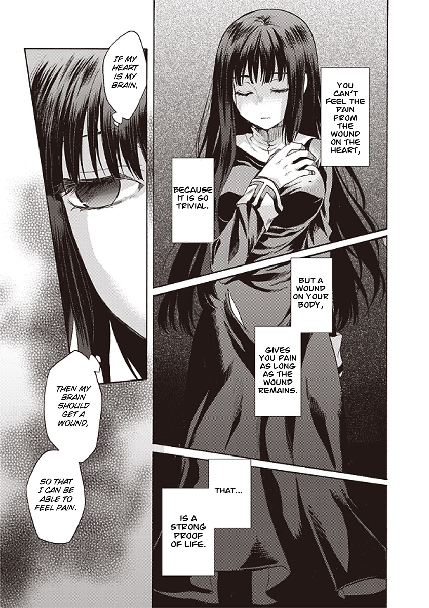 Kara no Kyoukai: The Garden of Sinners Chapter 13 page 21 - Chapter 13: Plot 3 - Remaining Sense of Pain (Ever Cry, Never Life) Part 3