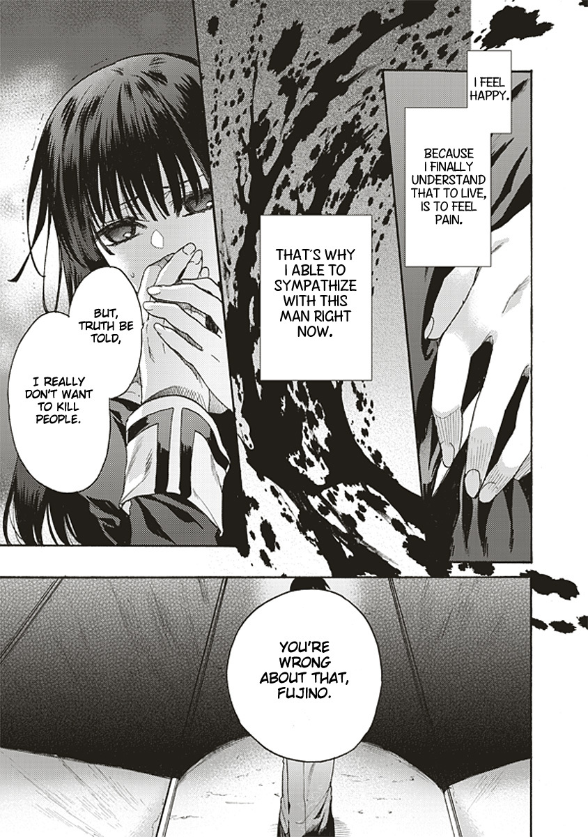 Kara no Kyoukai: The Garden of Sinners Chapter 14 page 23 - Chapter 14: Plot 3 - Remaining Sense of Pain (Ever Cry, Never Life) Part 4