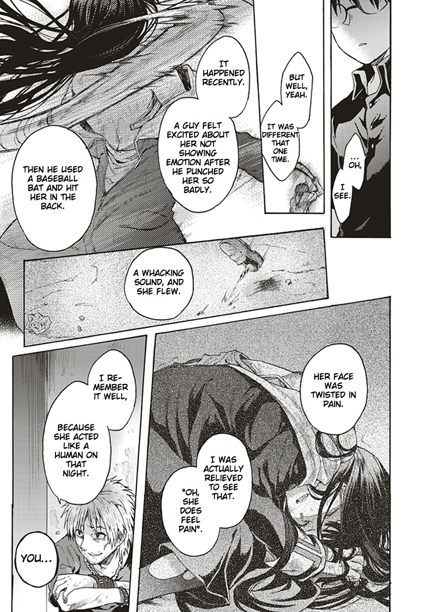 Kara no Kyoukai: The Garden of Sinners Chapter 15 page 17 - Chapter 15: Plot 3 - Remaining Sense of Pain (Ever Cry, Never Life) Part 5