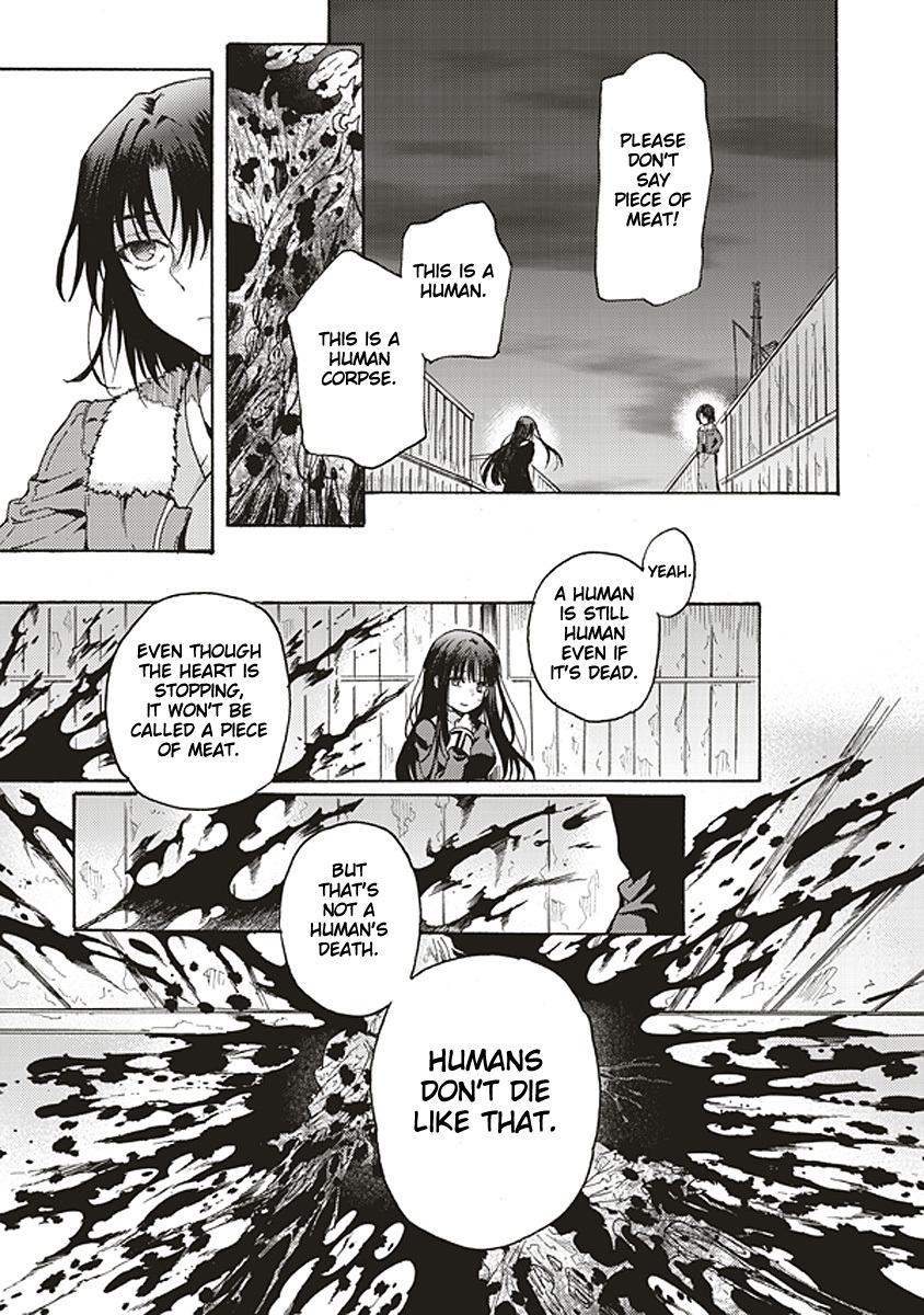 Kara no Kyoukai: The Garden of Sinners Chapter 15 page 3 - Chapter 15: Plot 3 - Remaining Sense of Pain (Ever Cry, Never Life) Part 5