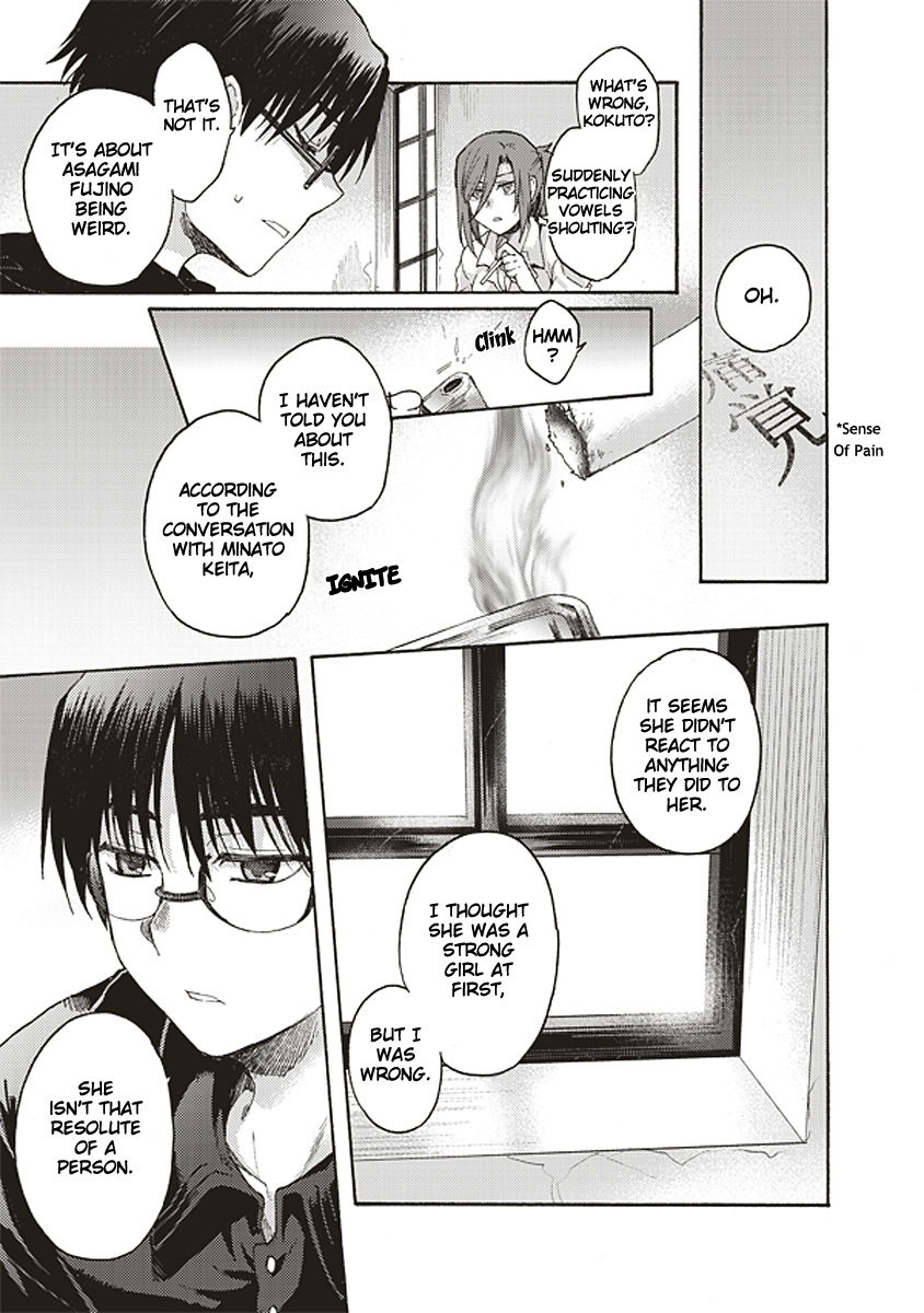 Kara no Kyoukai: The Garden of Sinners Chapter 16 page 14 - Chapter 16: Plot 3 - Remaining Sense of Pain (Ever Cry, Never Life) Part 6
