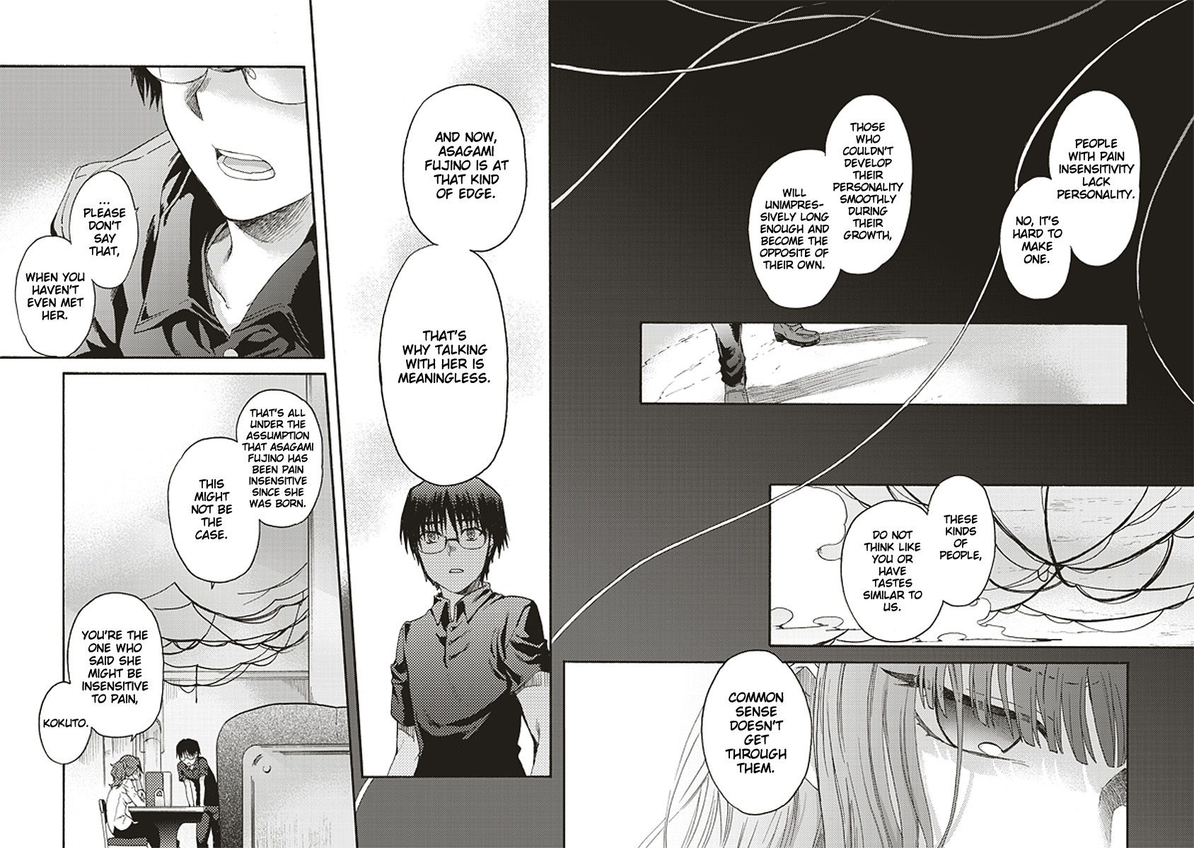 Kara no Kyoukai: The Garden of Sinners Chapter 16 page 25 - Chapter 16: Plot 3 - Remaining Sense of Pain (Ever Cry, Never Life) Part 6