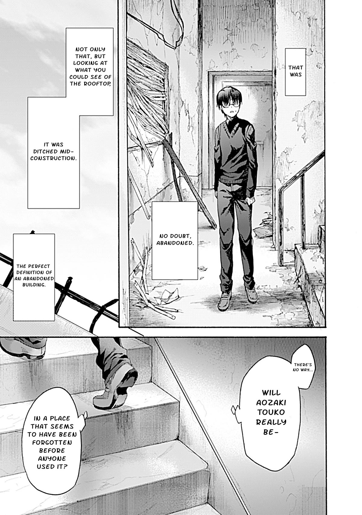 Kara no Kyoukai: The Garden of Sinners Chapter 23 page 10 - Chapter 23: Chapter 4 The Hollow Shrine (2)