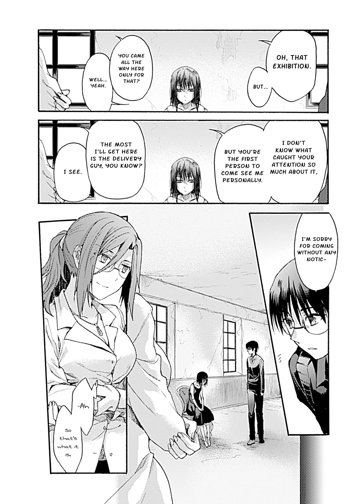 Kara no Kyoukai: The Garden of Sinners Chapter 23 page 17 - Chapter 23: Chapter 4 The Hollow Shrine (2)