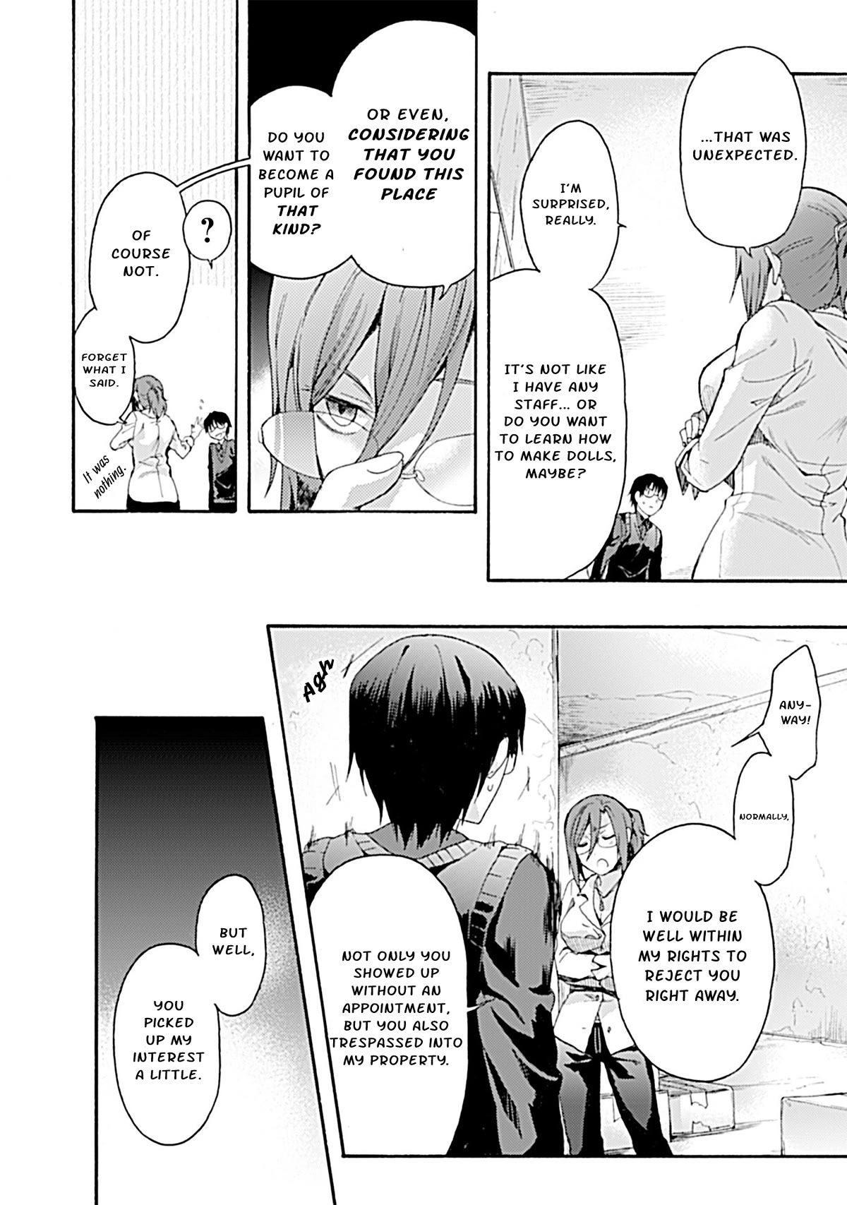 Kara no Kyoukai: The Garden of Sinners Chapter 23 page 23 - Chapter 23: Chapter 4 The Hollow Shrine (2)
