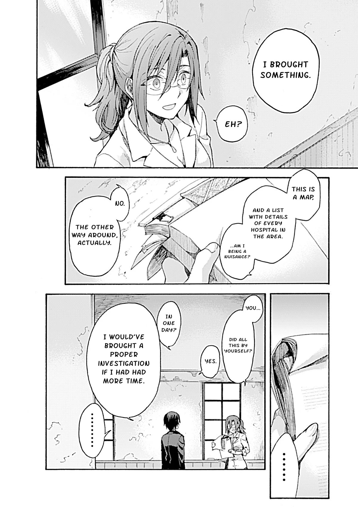 Kara no Kyoukai: The Garden of Sinners Chapter 23 page 33 - Chapter 23: Chapter 4 The Hollow Shrine (2)