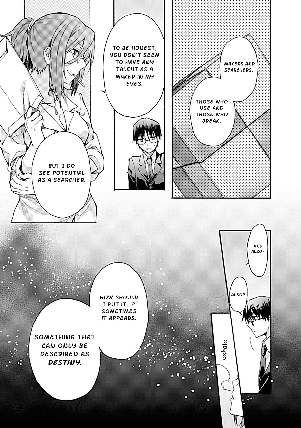 Kara no Kyoukai: The Garden of Sinners Chapter 23 page 38 - Chapter 23: Chapter 4 The Hollow Shrine (2)
