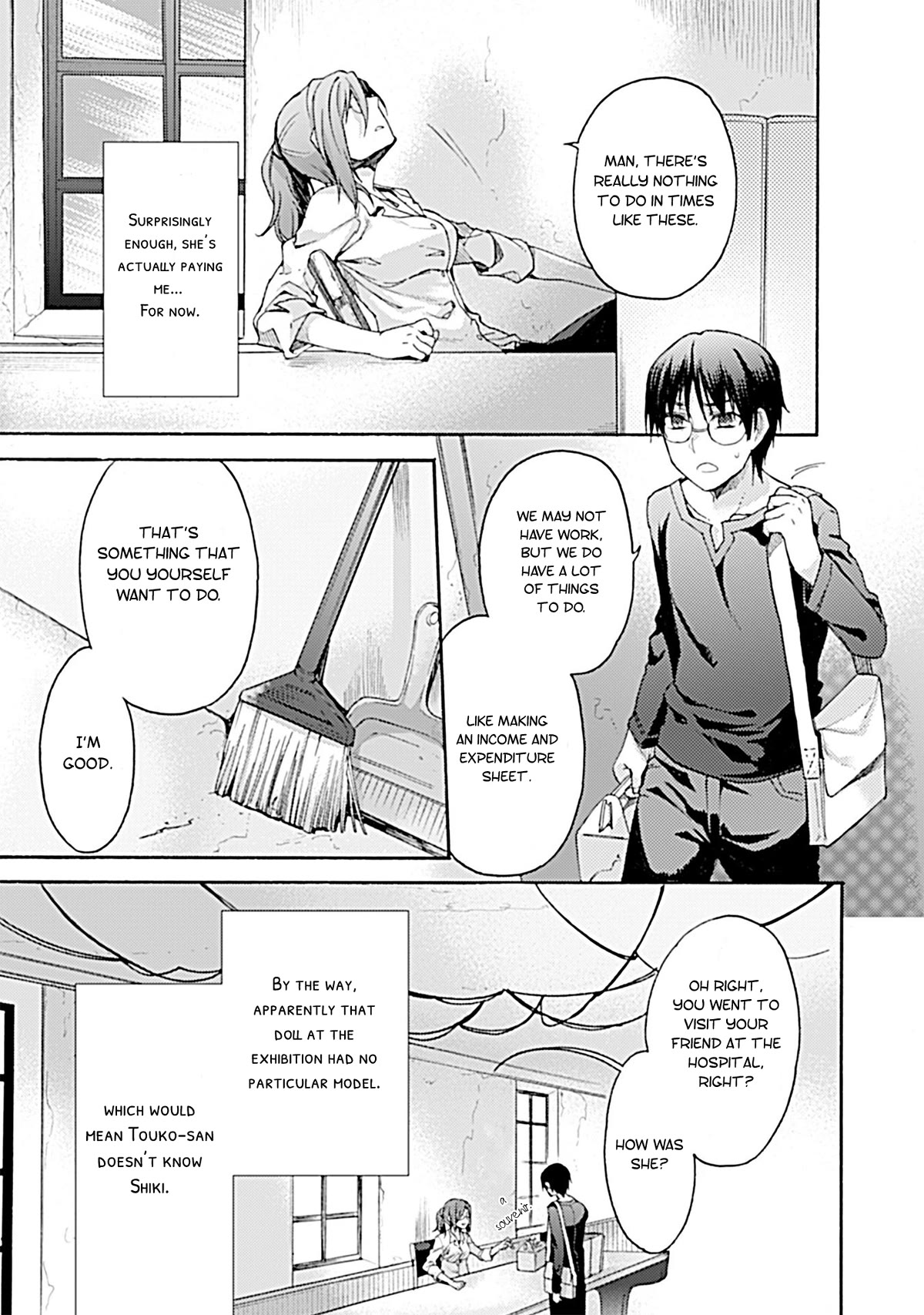 Kara no Kyoukai: The Garden of Sinners Chapter 24 page 4 - Chapter 24: Chapter 4 The Hollow Shrine (3)