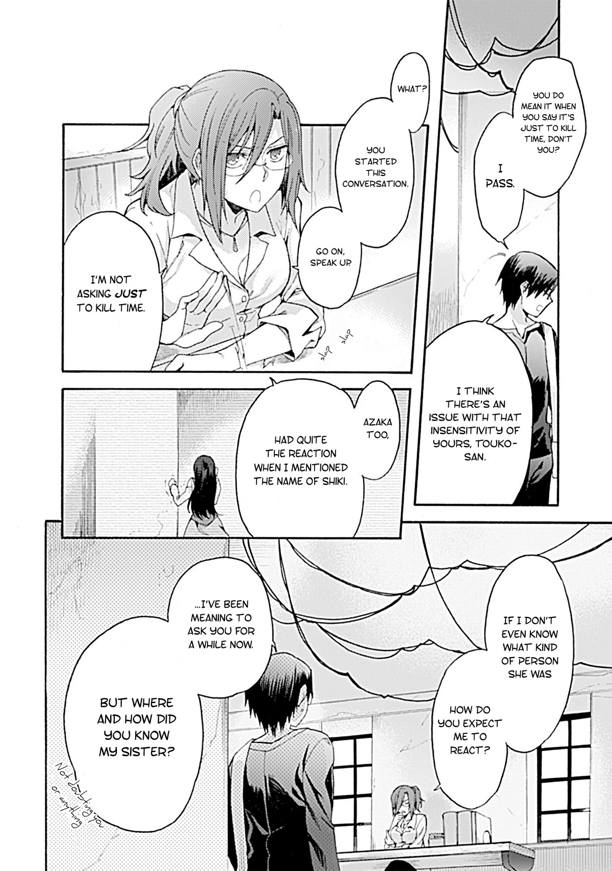 Kara no Kyoukai: The Garden of Sinners Chapter 24 page 9 - Chapter 24: Chapter 4 The Hollow Shrine (3)