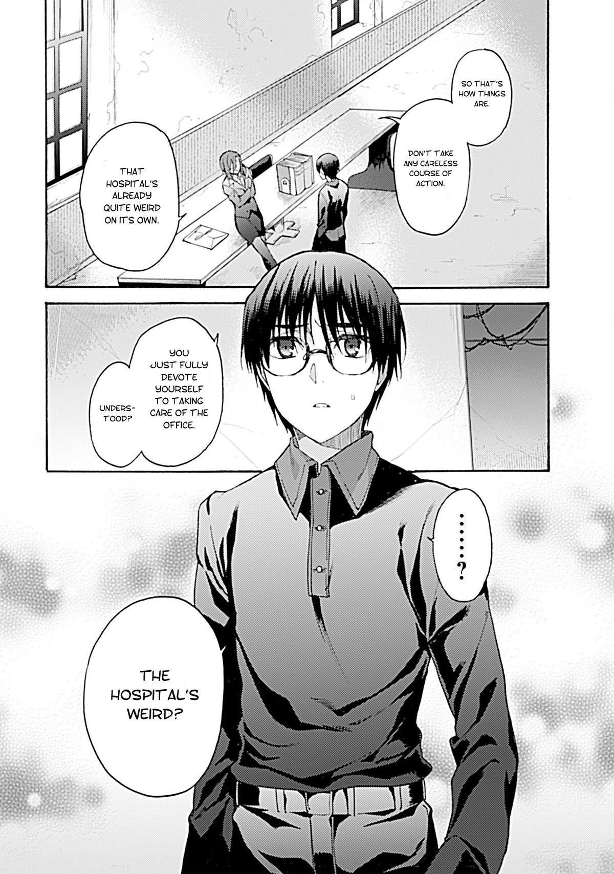 Kara no Kyoukai: The Garden of Sinners Chapter 25 page 21 - Chapter 25: Chapter 4 The Hollow Shrine (4)