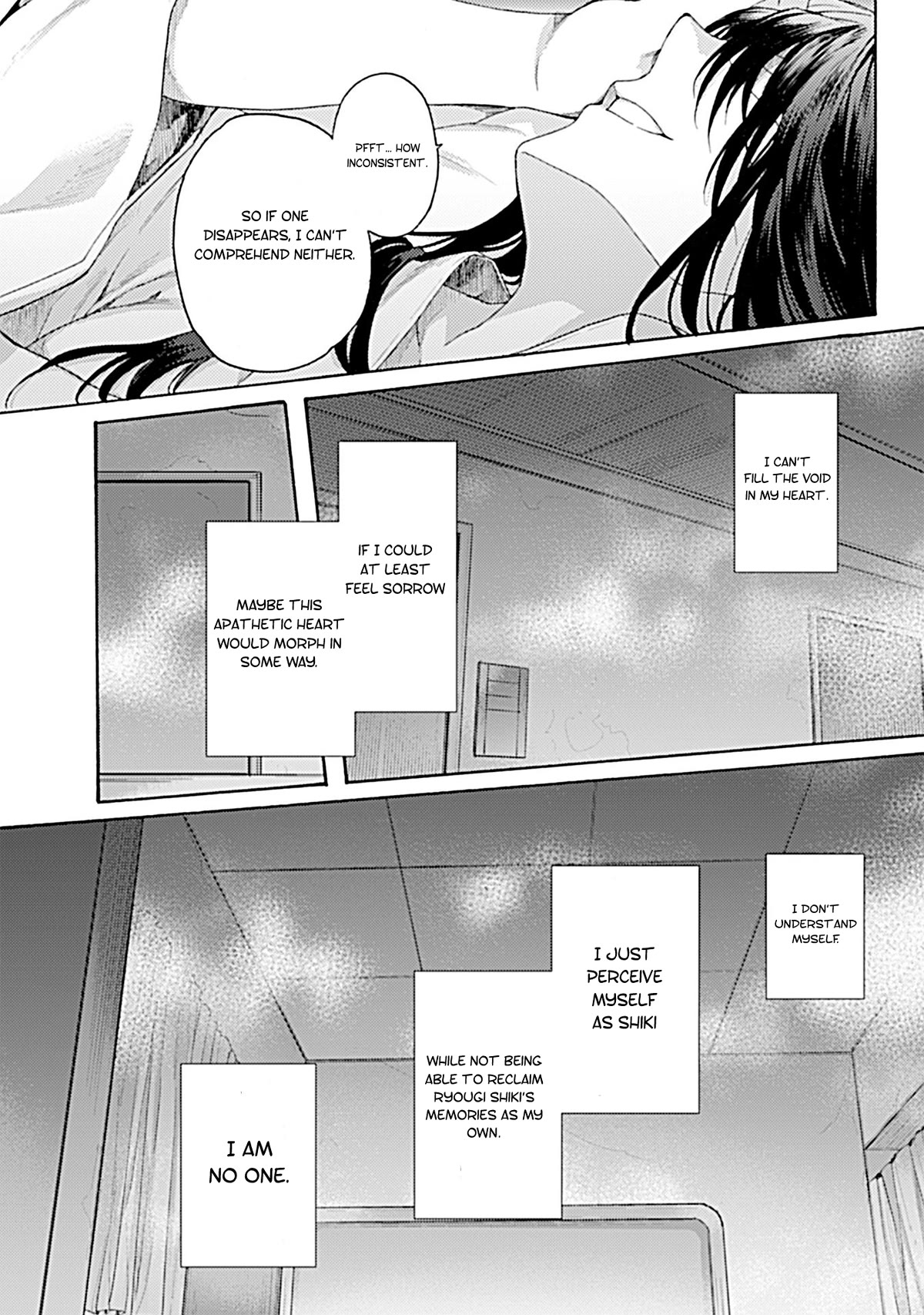 Kara no Kyoukai: The Garden of Sinners Chapter 26 page 21 - Chapter 26: Chapter 4 The Hollow Shrine (5)