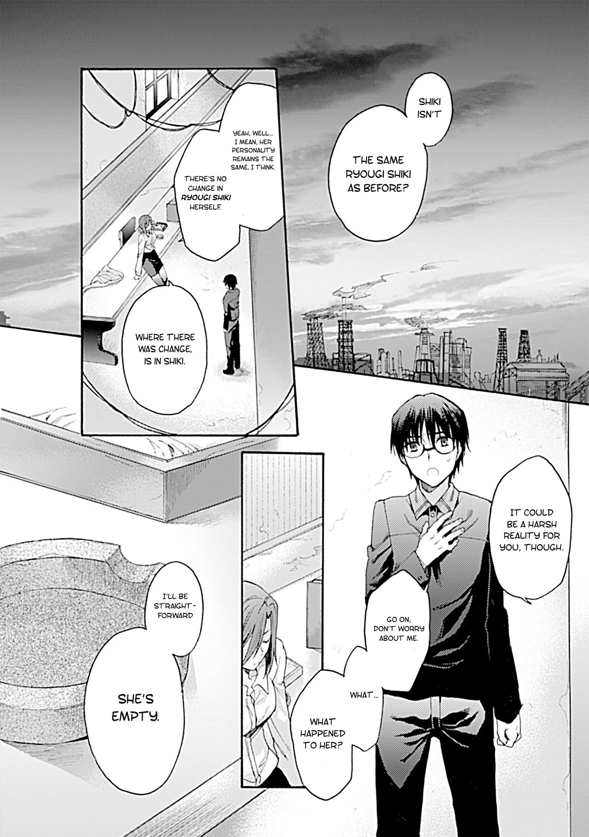 Kara no Kyoukai: The Garden of Sinners Chapter 27 page 8 - Chapter 27: Chapter 4 The Hollow Shrine (6)