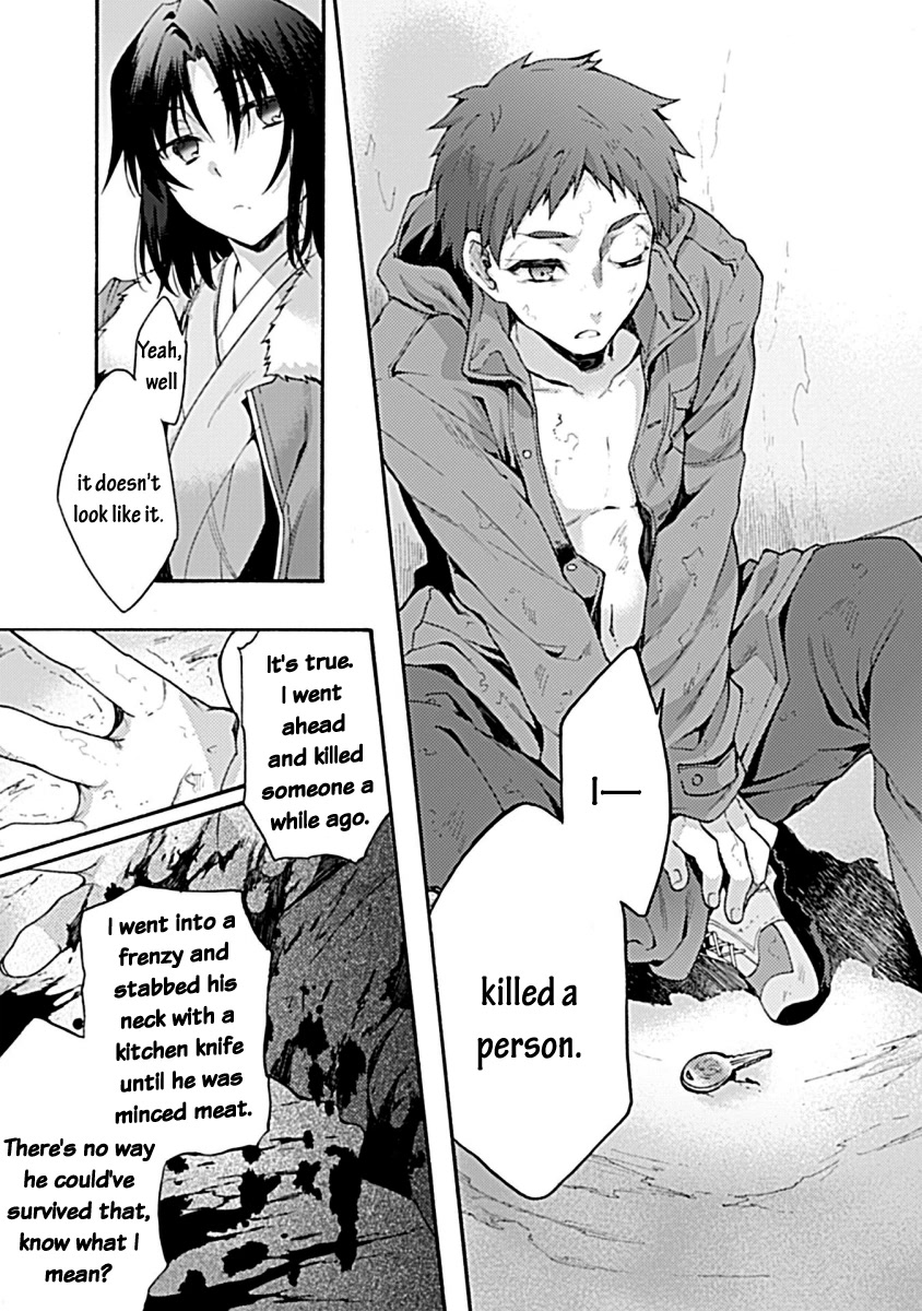 Kara no Kyoukai: The Garden of Sinners Chapter 31 page 22 - Chapter 31: Plot 5 - Paradox Spiral Part 1