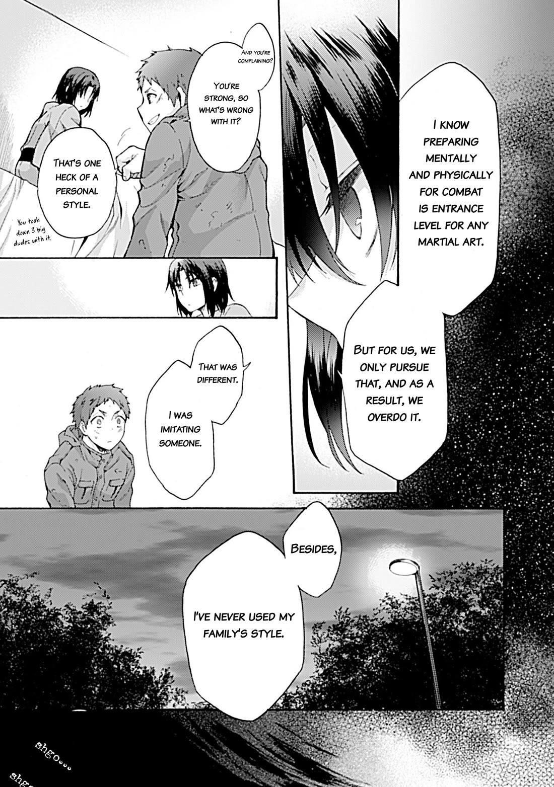 Kara no Kyoukai: The Garden of Sinners Chapter 33 page 11 - Chapter 33: Chapter 5 Paradox Spiral (3)