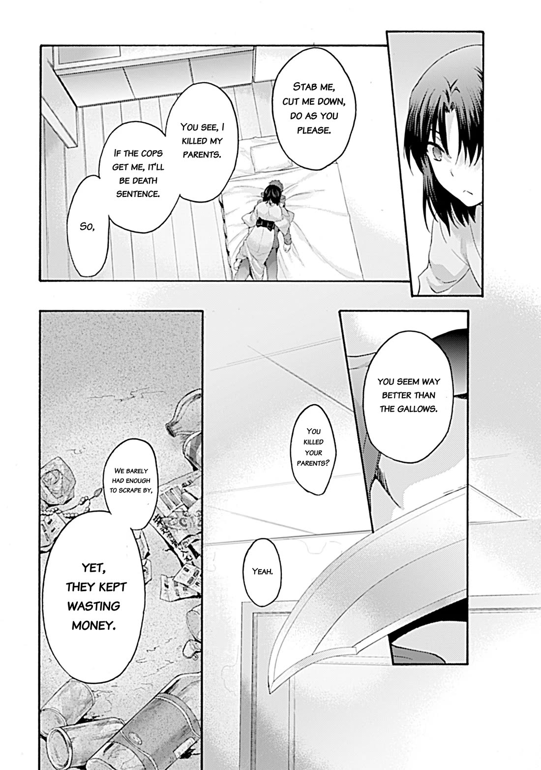 Kara no Kyoukai: The Garden of Sinners Chapter 34 page 15 - Chapter 34: Chapter 5 Paradox Spiral (4)