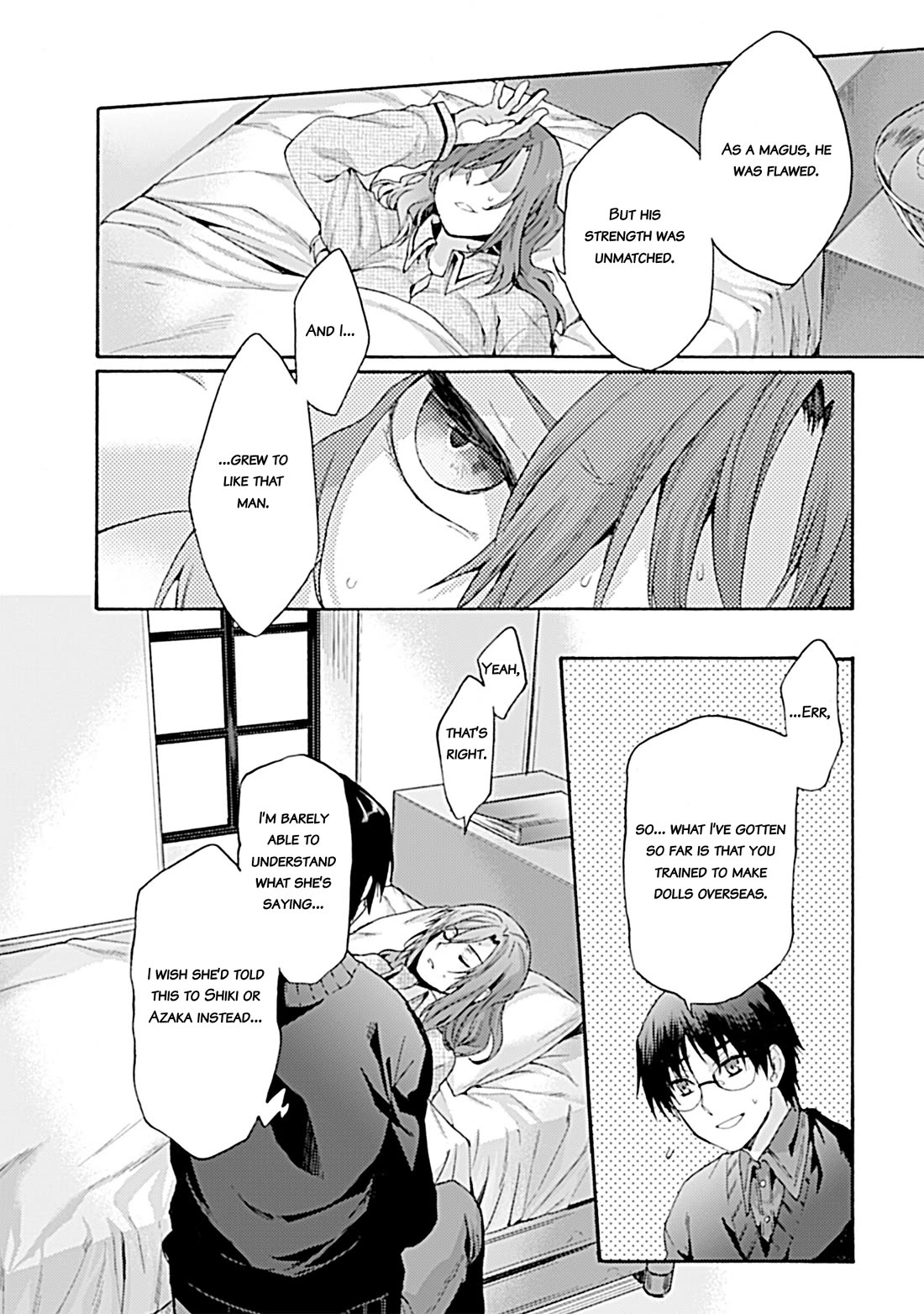 Kara no Kyoukai: The Garden of Sinners Chapter 35 page 14 - Chapter 35: Chapter 5 Paradox Spiral (5)