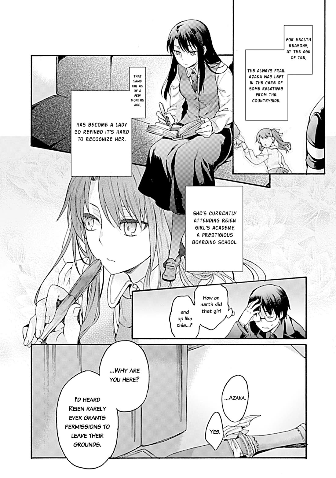 Kara no Kyoukai: The Garden of Sinners Chapter 36 page 2 - Chapter 36: Chapter 5 Paradox Spiral (5)