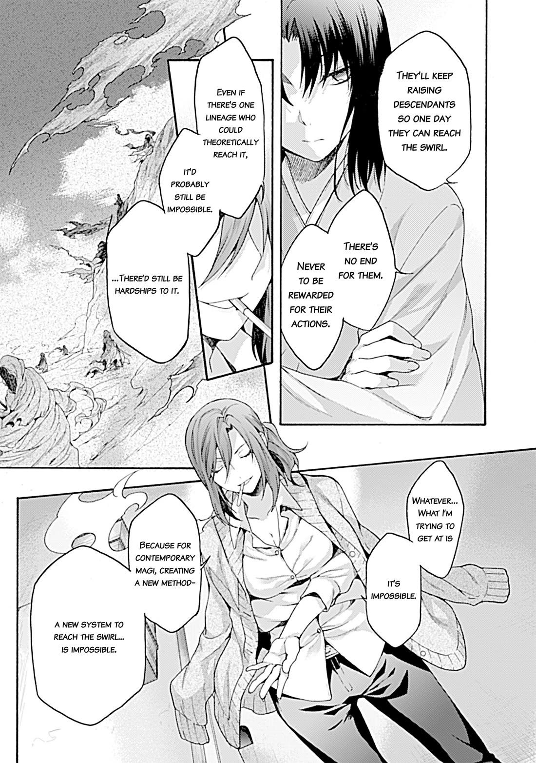 Kara no Kyoukai: The Garden of Sinners Chapter 36 page 22 - Chapter 36: Chapter 5 Paradox Spiral (5)
