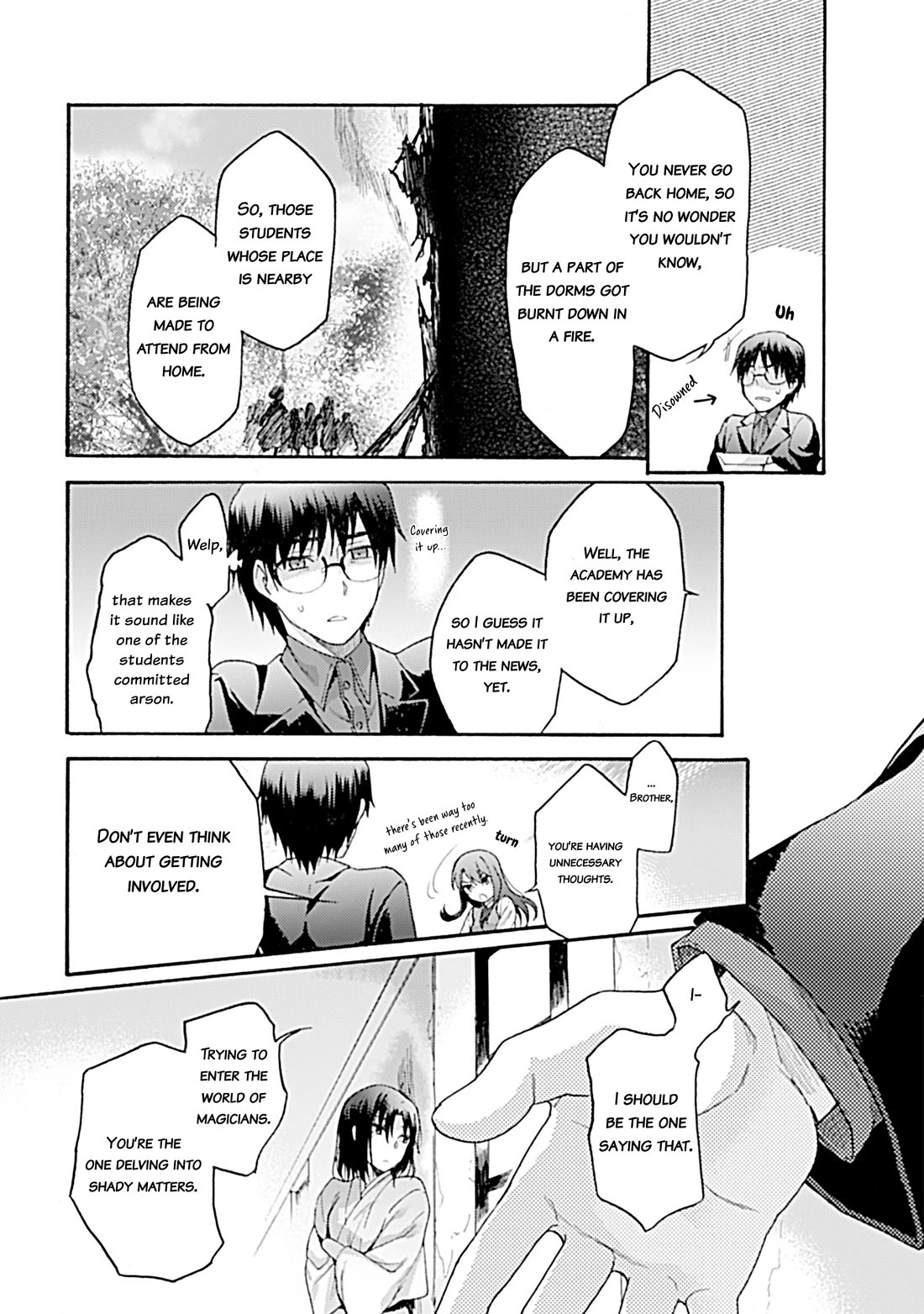 Kara no Kyoukai: The Garden of Sinners Chapter 36 page 3 - Chapter 36: Chapter 5 Paradox Spiral (5)