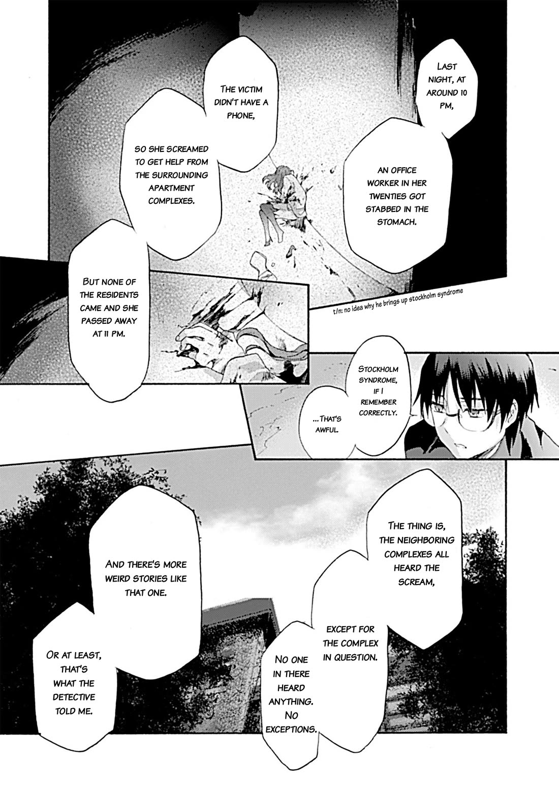 Kara no Kyoukai: The Garden of Sinners Chapter 37 page 13 - Chapter 37: Chapter 5 Paradox Spiral (7)