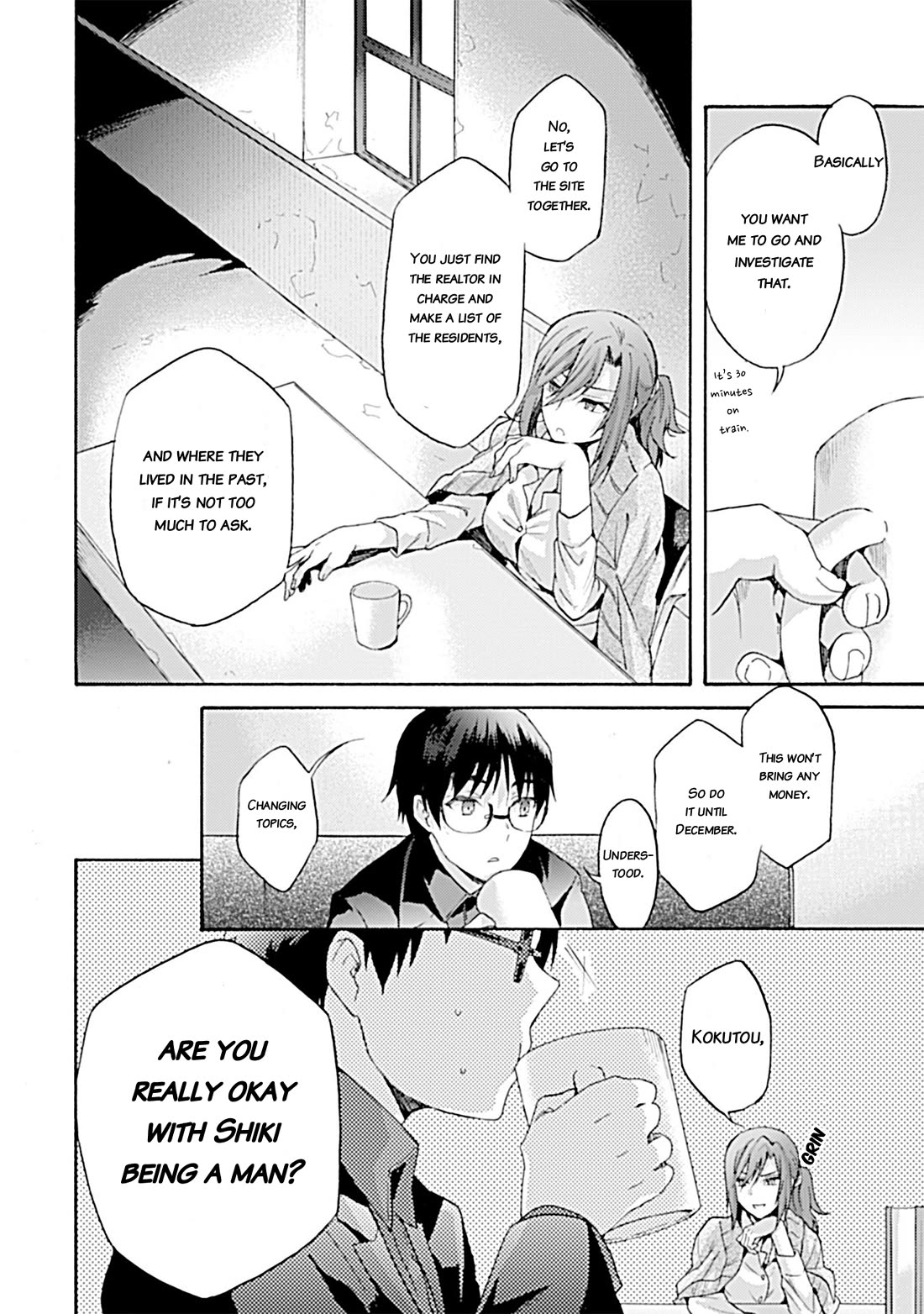 Kara no Kyoukai: The Garden of Sinners Chapter 37 page 14 - Chapter 37: Chapter 5 Paradox Spiral (7)