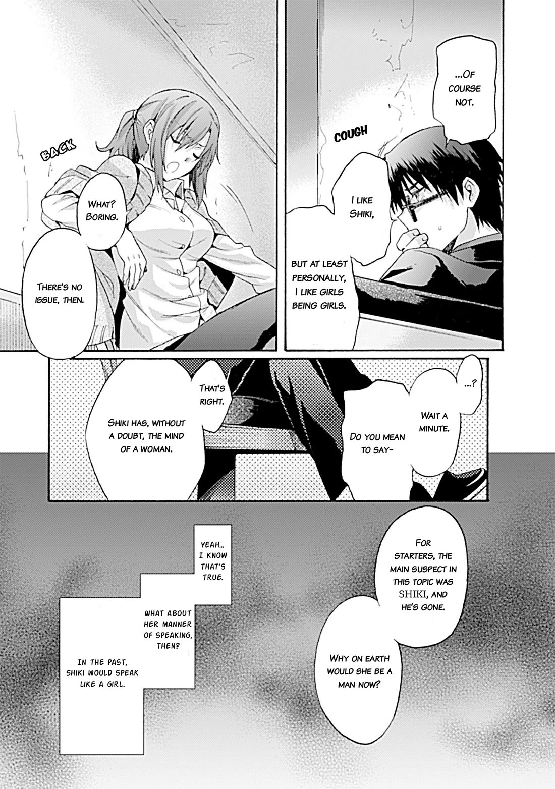 Kara no Kyoukai: The Garden of Sinners Chapter 37 page 15 - Chapter 37: Chapter 5 Paradox Spiral (7)