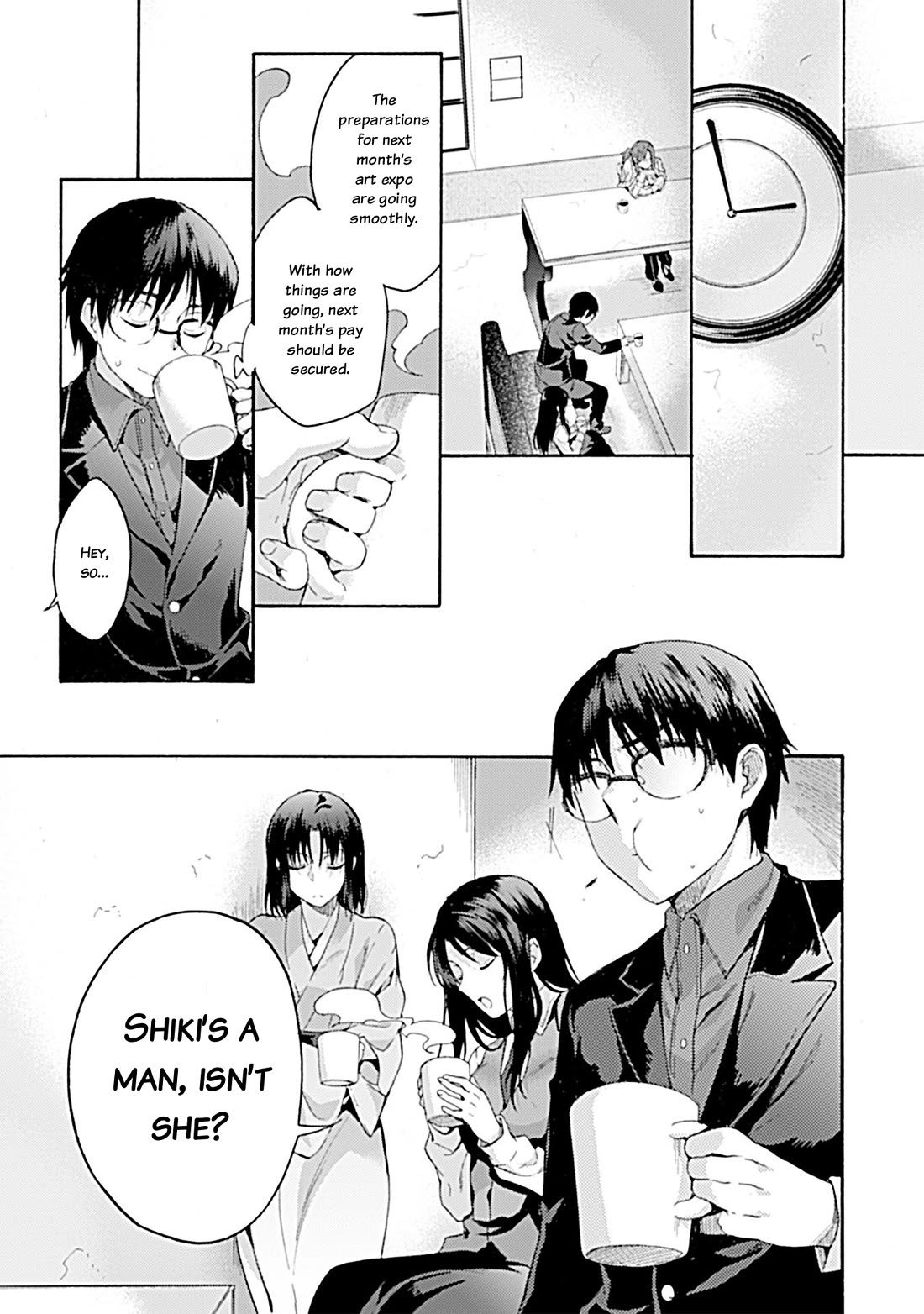Kara no Kyoukai: The Garden of Sinners Chapter 37 page 3 - Chapter 37: Chapter 5 Paradox Spiral (7)